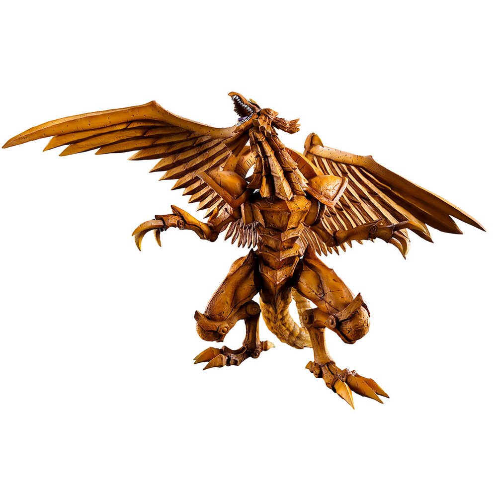 Descubre el apasionante mundo de Figura Dragón Alado de RA Dios Egipcio Yu-Gi-Oh! 18cm.