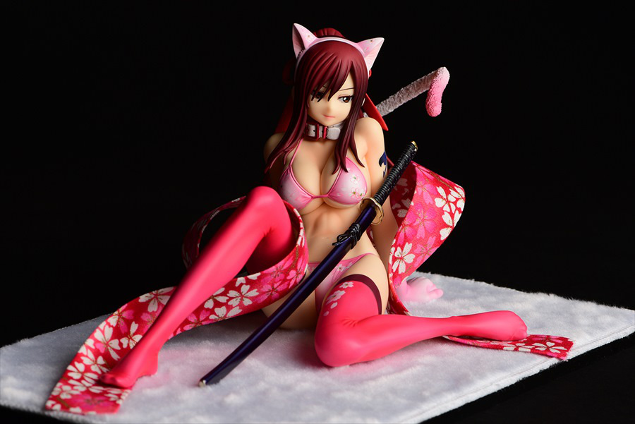 Descubre el apasionante mundo de Figura Erza Scarlet Estilo Sakuraneko.