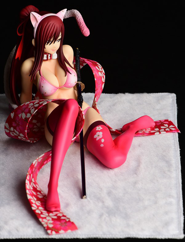 Descubre el apasionante mundo de Figura Erza Scarlet Estilo Sakuraneko.