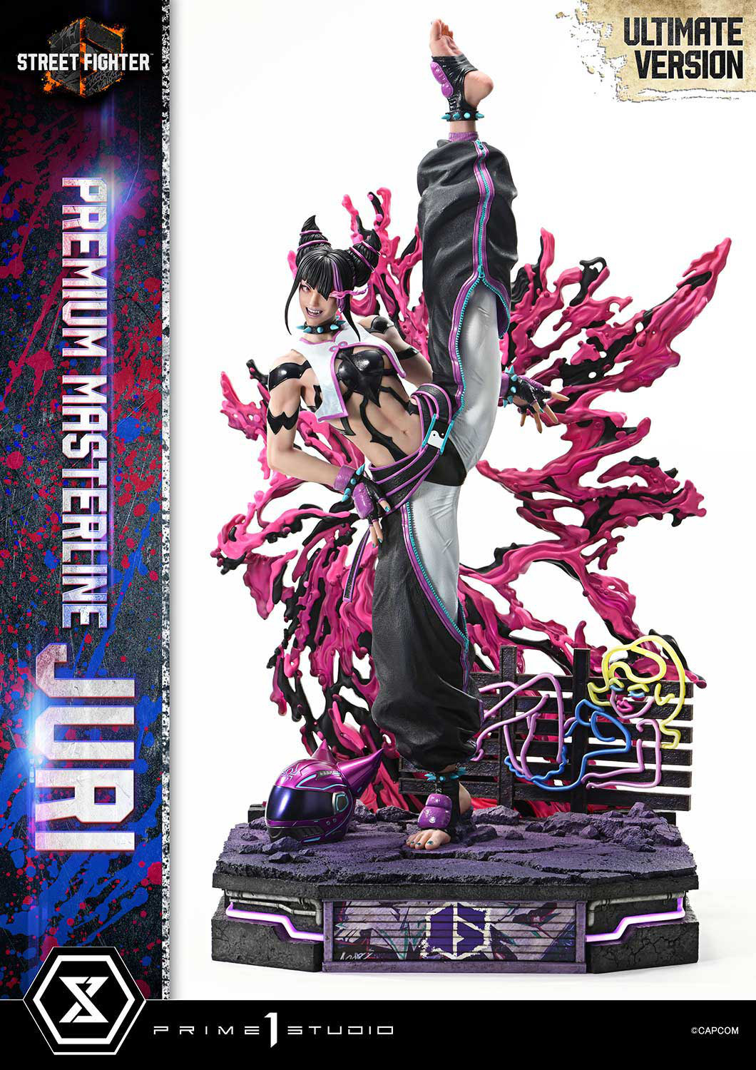 Descubre el apasionante mundo de Figura Juri Versión Definitiva Street Fighter 6.