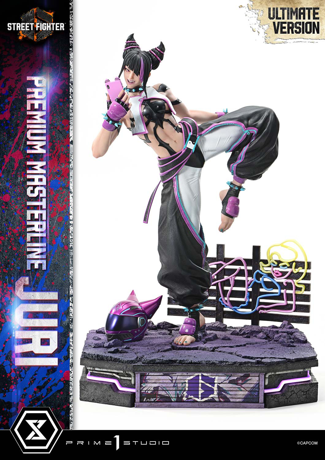 Descubre el apasionante mundo de Figura Juri Versión Definitiva Street Fighter 6.