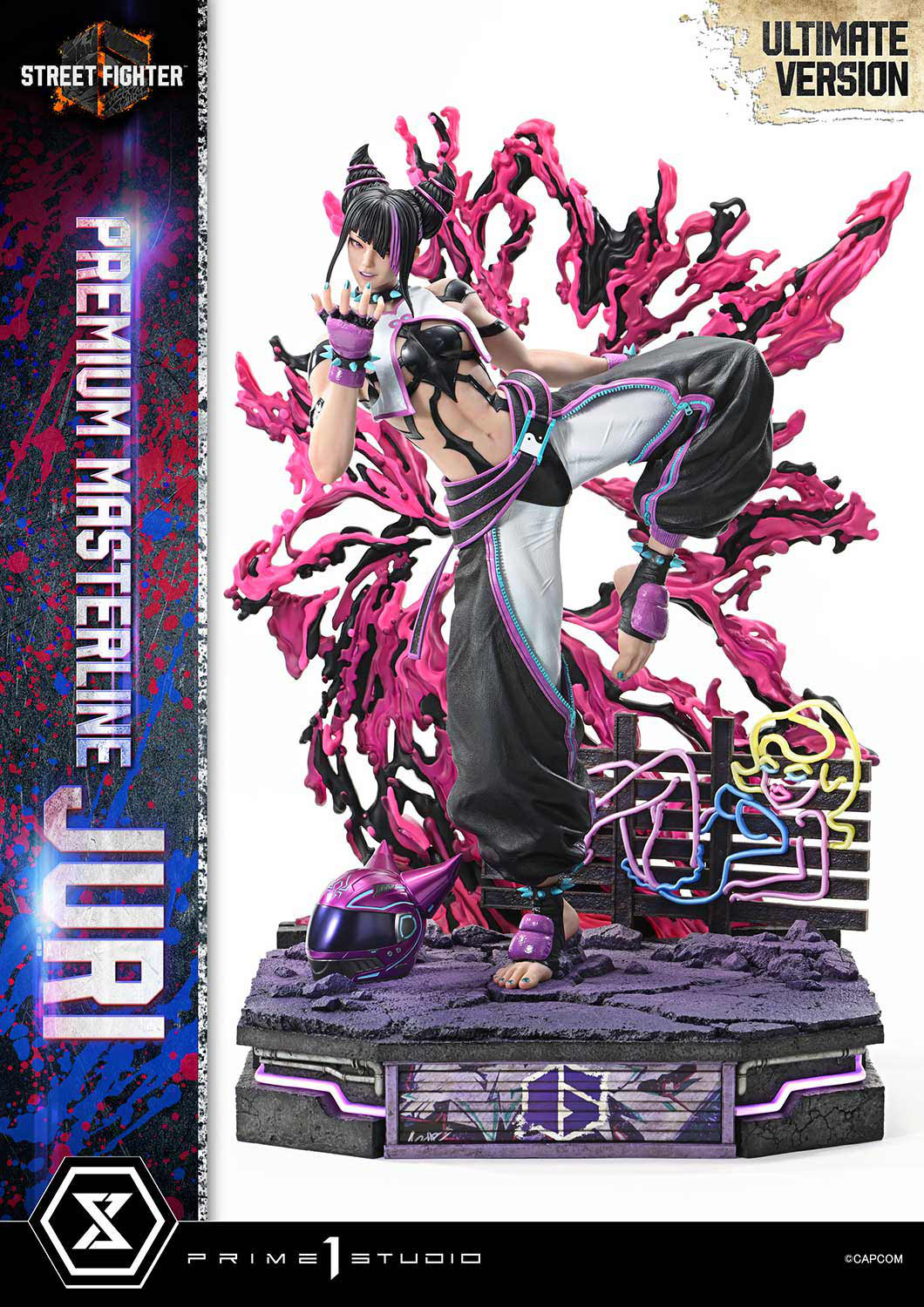 Descubre el apasionante mundo de Figura Juri Versión Definitiva Street Fighter 6.