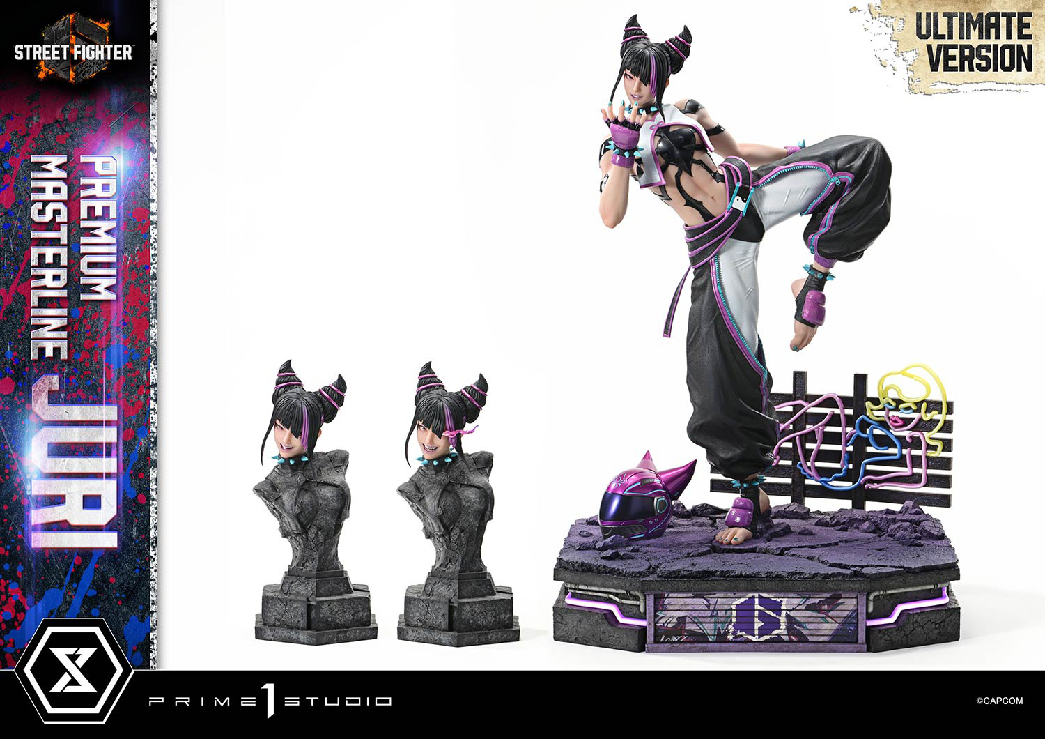 Descubre el apasionante mundo de Figura Juri Versión Definitiva Street Fighter 6.