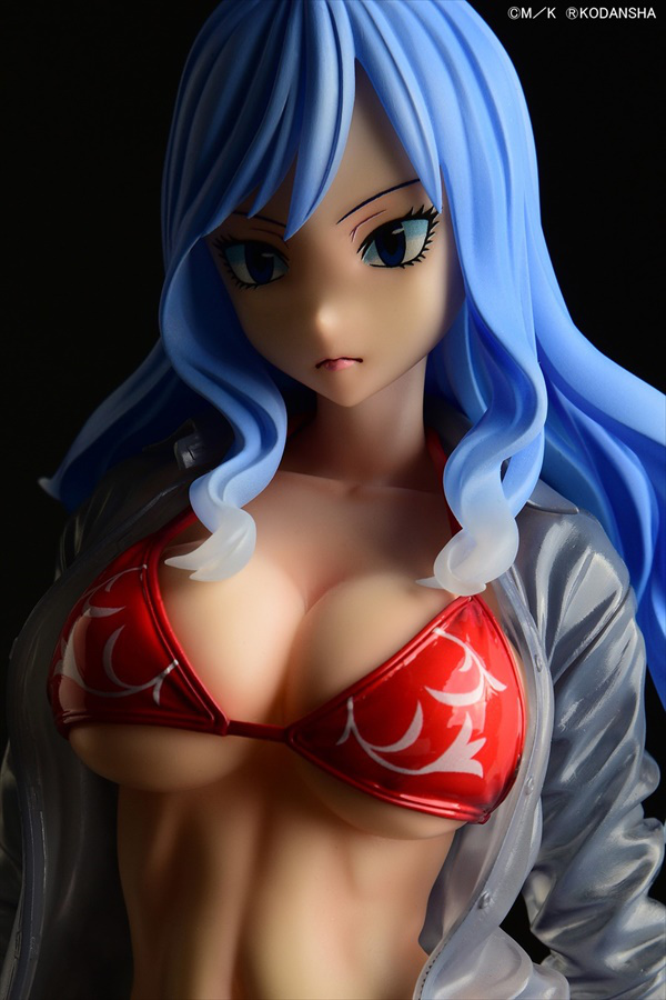 Descubre el apasionante mundo de Figura Juvia Lockser Fairy Tail Estilo Gravure Bikini Rojo.