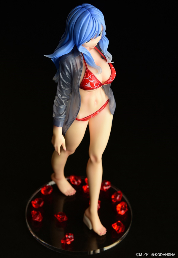 Descubre el apasionante mundo de Figura Juvia Lockser Fairy Tail Estilo Gravure Bikini Rojo.