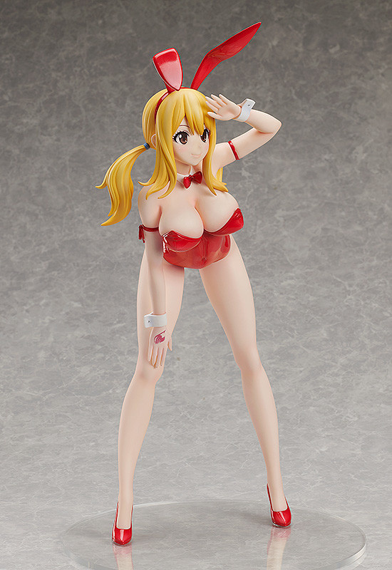Descubre el apasionante mundo de Figura Lucy Heartfilia Versión Bunny Sin Medias.