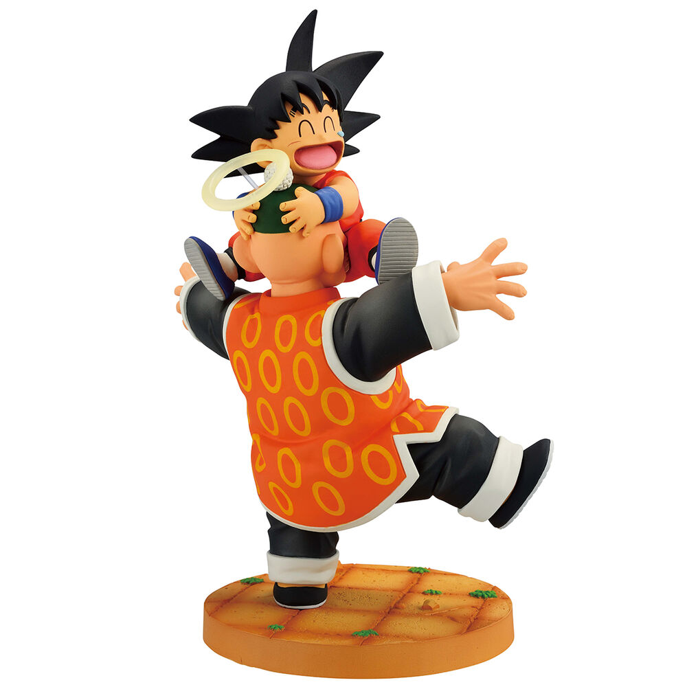 Descubre el apasionante mundo de Figura Son Goku y Abuelo Son Gohan Dragon Ball 16cm.
