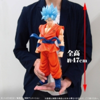 Descubre el apasionante mundo de Figura Gigantic Serie Super Saiyan Dios Son Goku Versión Transparente Edición Limitada.