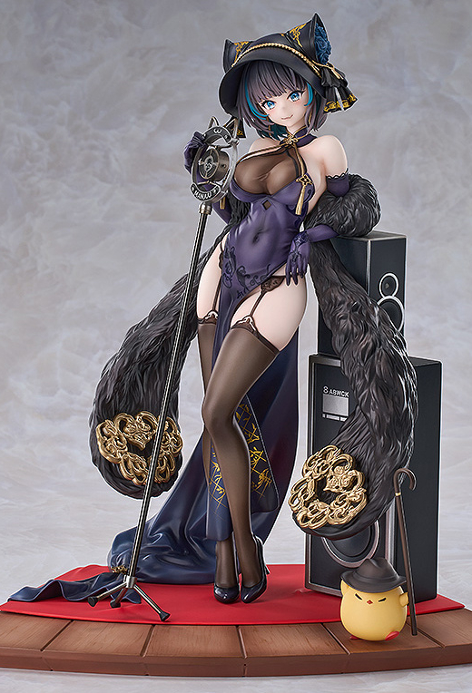 Descubre el apasionante mundo de Figura Cheshire Crooner Azur Lane Cait Sith.