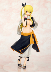 Descubre el apasionante mundo de Figura Lucy Heartfilia Traje de Natsu FAIRY TAIL.