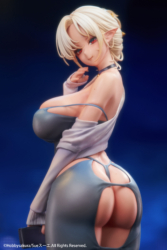 Descubre el apasionante mundo de Figura Mujer Elfa Yurie Versión Color Único Deluxe Edition.