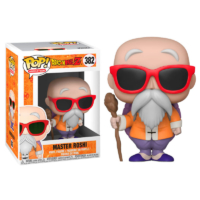 Descubre el apasionante mundo de Figura POP Dragon Ball Z Gohan y Maestro Roshi con Bastón.