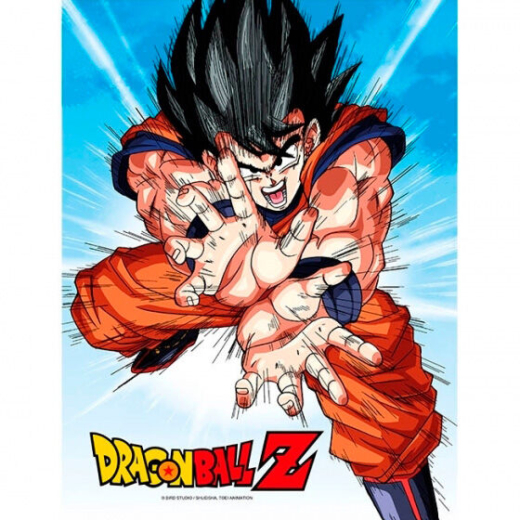 Descubre el apasionante mundo de Póster de Cristal Goku Kame Dragon Ball Z.