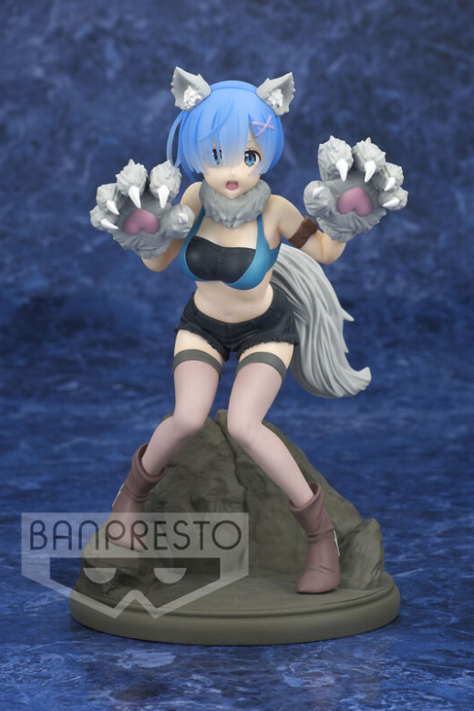 Descubre el apasionante mundo de Figura Ram Monster Motions Re:Zero 18cm.