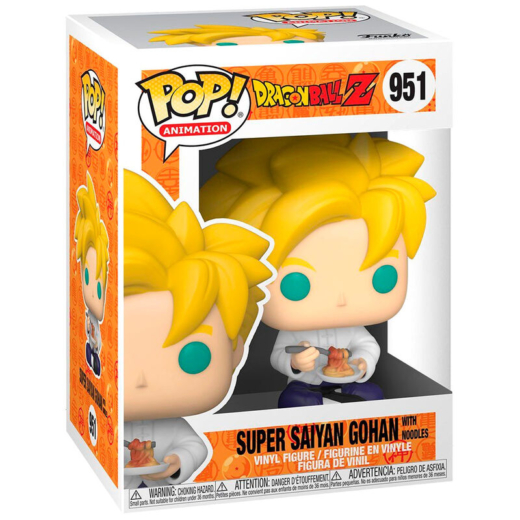 Descubre el apasionante mundo de Figura POP Dragon Ball Z Gohan Super Saiyan con Fideos.