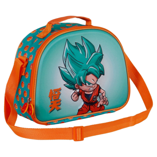 Descubre el apasionante mundo de Bolsa 3D Portameriendas Dragon Ball Azul.