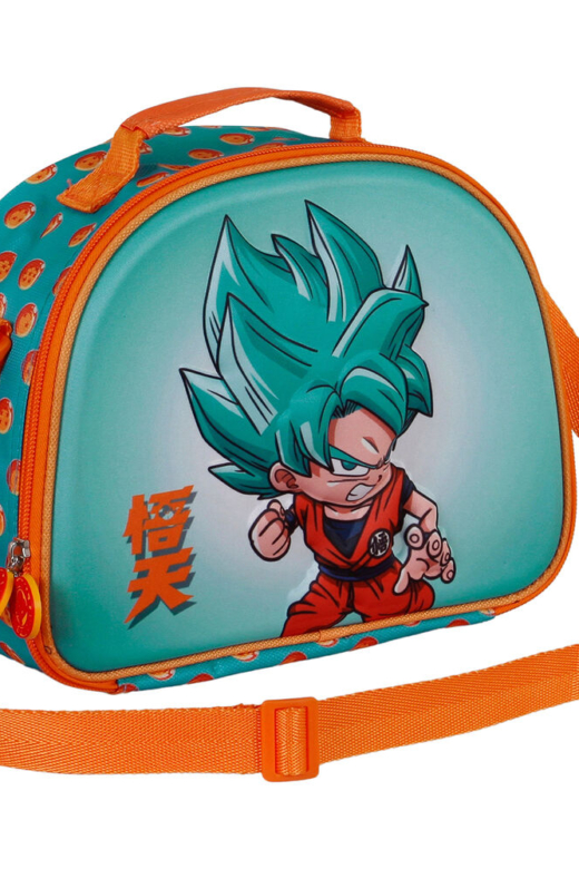 Descubre el apasionante mundo de Bolsa 3D Portameriendas Dragon Ball Azul.