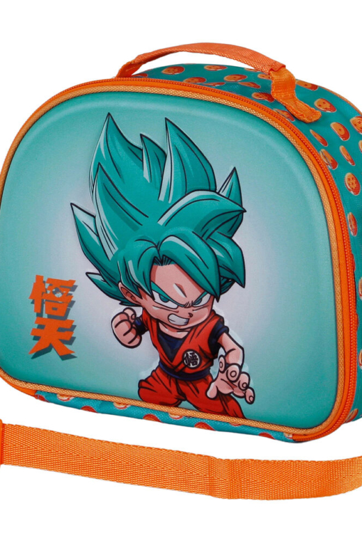 Descubre el apasionante mundo de Bolsa 3D Portameriendas Dragon Ball Azul.