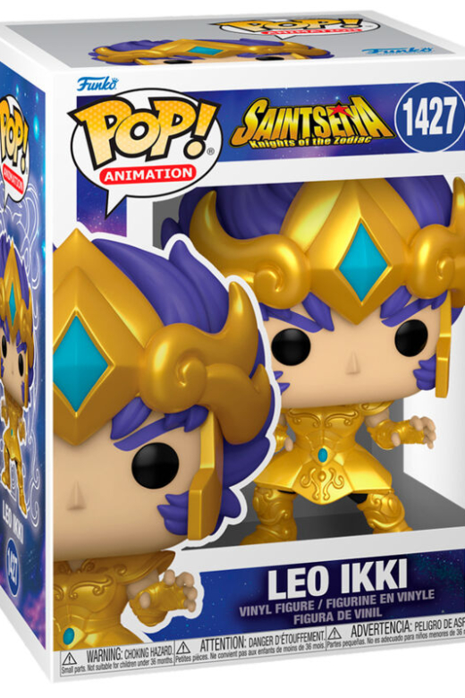Descubre el apasionante mundo de Figura POP Saint Seiya Caballeros del Zodiaco Leo Ikki.