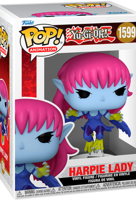 Descubre el apasionante mundo de Figura POP Yu-Gi-Oh! Dama Harpia.