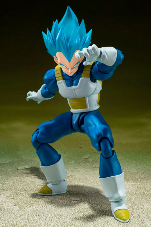 Descubre el apasionante mundo de Figura Vegeta Super Saiyan God Dragon Ball Super 14cm.