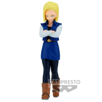 Descubre el apasionante mundo de Figura Android 18 Solid Edge Work Dragon Ball Z 17 cm.
