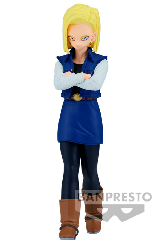 Descubre el apasionante mundo de Figura Android 18 Solid Edge Work Dragon Ball Z 17 cm.