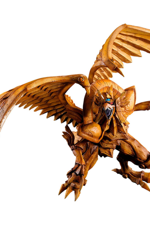 Descubre el apasionante mundo de Figura Dragón Alado de RA Dios Egipcio Yu-Gi-Oh! 18cm.