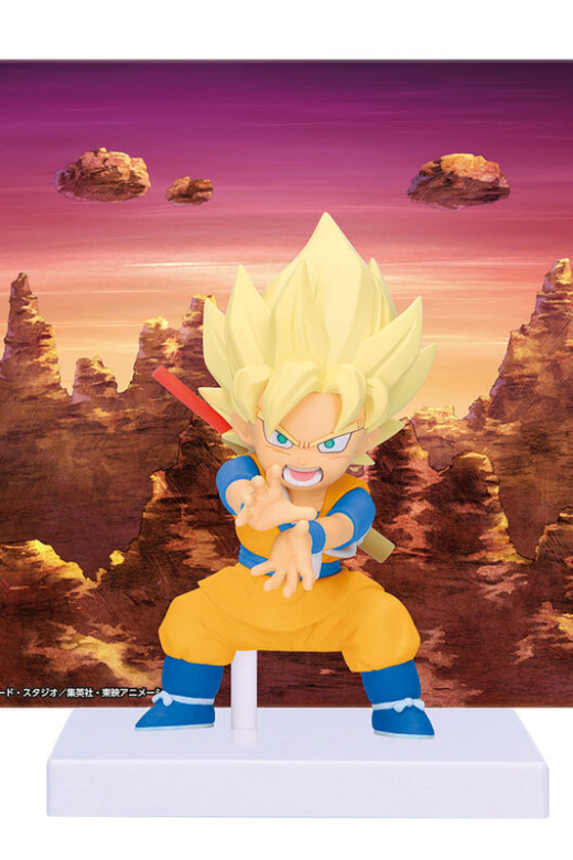 Descubre el apasionante mundo de Figura Son Goku con Panel Dragon Ball Daima 13cm.