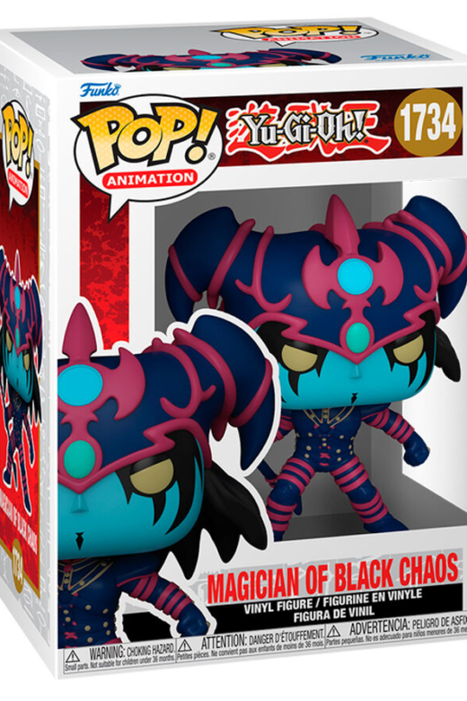 Descubre el apasionante mundo de Figura POP Yu-Gi-Oh! Mago del Caos Negro.
