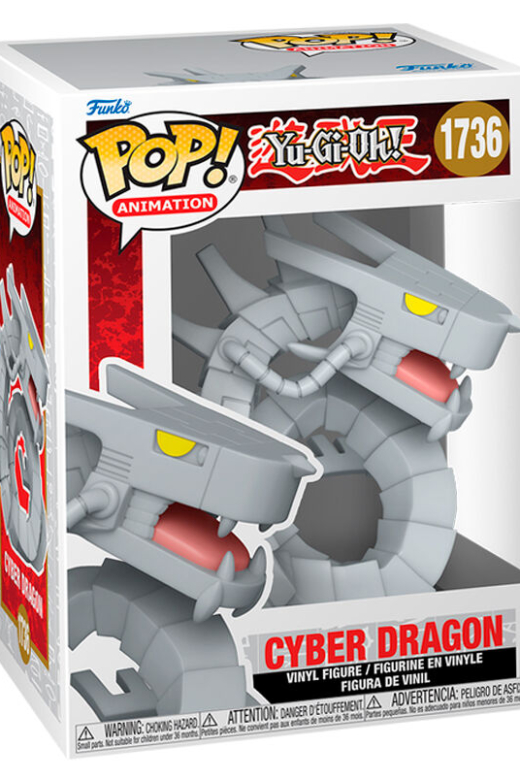 Descubre el apasionante mundo de Figura POP Yu-Gi-Oh! Dragón Cibernético.