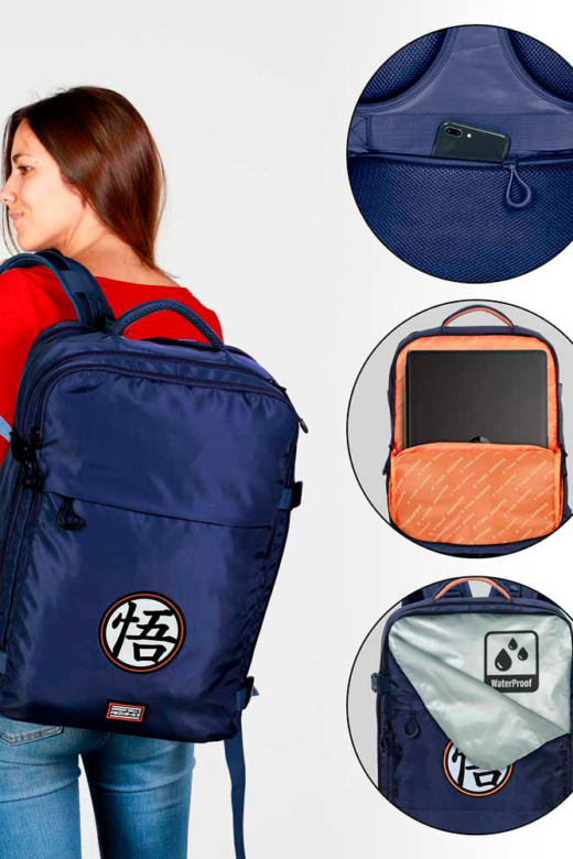 Descubre el apasionante mundo de Mochila Dragon Ball Z Symbol 49 cm.