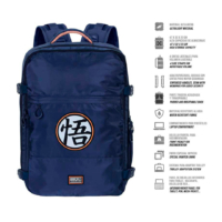 Descubre el apasionante mundo de Mochila Dragon Ball Z Symbol 49 cm.