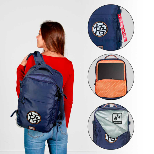 Descubre el apasionante mundo de Mochila Dragon Ball Z Símbolo 40cm.