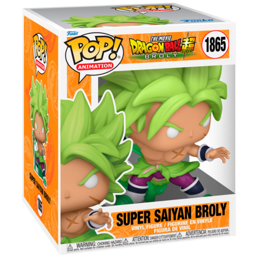 Descubre el apasionante mundo de Figura POP Dragon Ball Super Saiyan Broly.