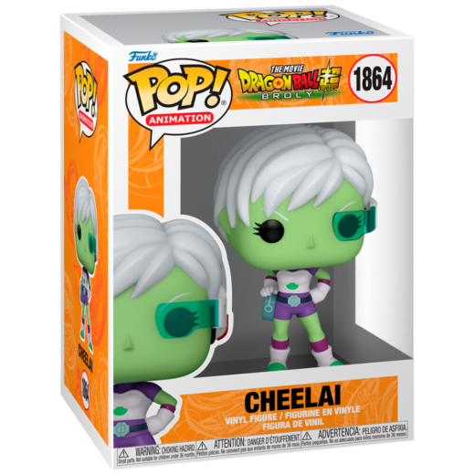Descubre el apasionante mundo de Figura POP Dragon Ball Super Broly Cheelai.