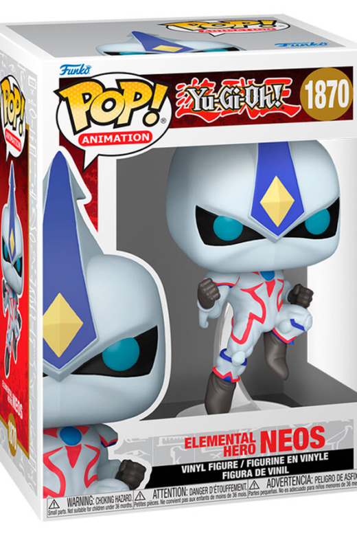 Descubre el apasionante mundo de Figura POP Yu-Gi-Oh! Héroe Elemental Neos.