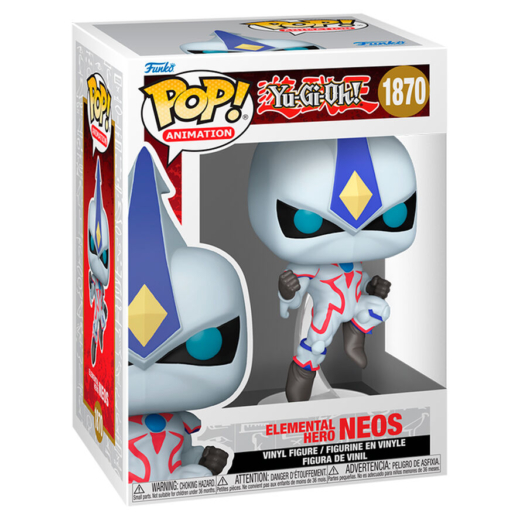 Descubre el apasionante mundo de Figura POP Yu-Gi-Oh! Héroe Elemental Neos.
