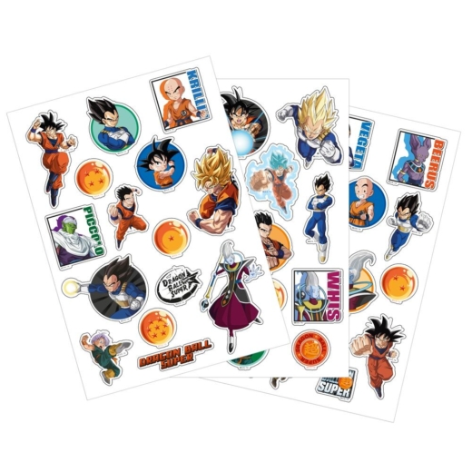 Descubre el apasionante mundo de Pegatinas Removibles Dragon Ball Super.