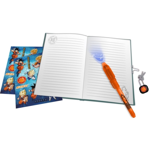 Descubre el apasionante mundo de Diario y bolígrafo mágico Dragon Ball Super.