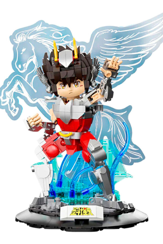 Descubre el apasionante mundo de Kit de Construcción Pegasus Seiya Saint Seiya 517 piezas.