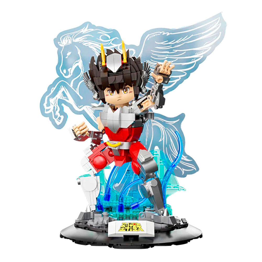 Descubre el apasionante mundo de Kit de Construcción Pegasus Seiya Saint Seiya 517 piezas.