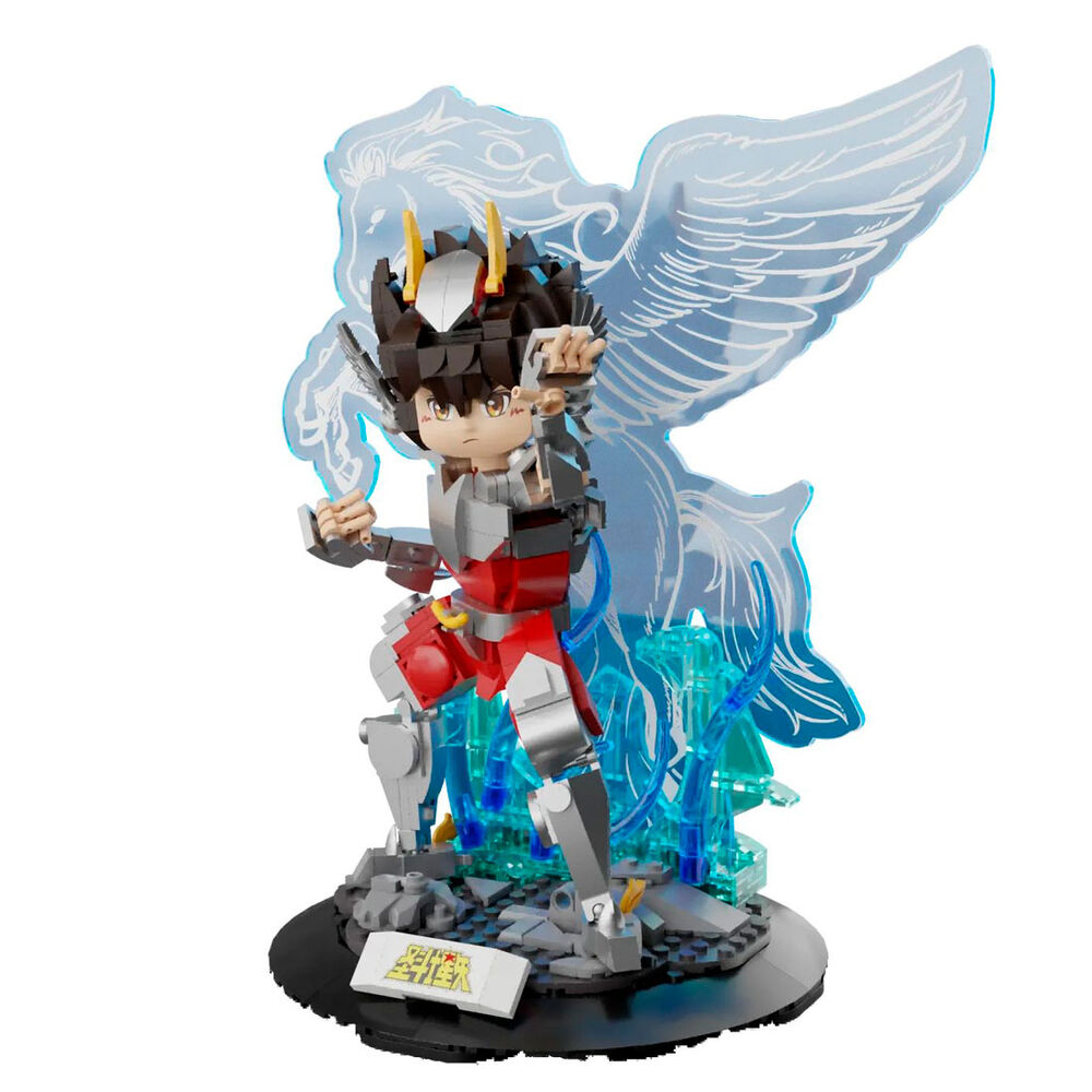 Descubre el apasionante mundo de Kit de Construcción Pegasus Seiya Saint Seiya 517 piezas.