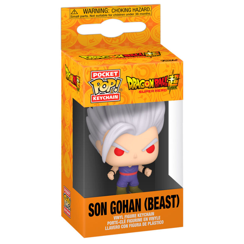Descubre el apasionante mundo de Llavero Pocket POP Dragon Ball Super Gohan Beast.