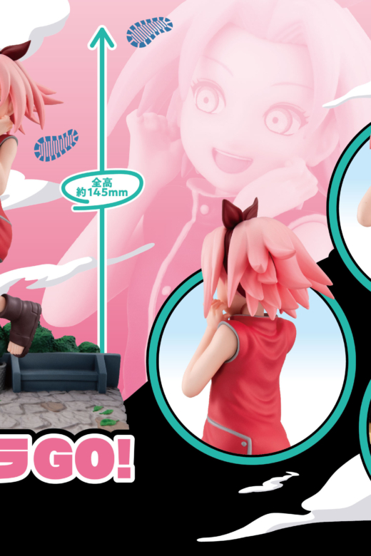 Descubre el apasionante mundo de Figura G.E.M. Serie Sakura Haruno Naruto GO!.
