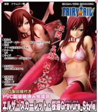 Descubre el apasionante mundo de Figura Erza Scarlet Estilo Sakuraneko.