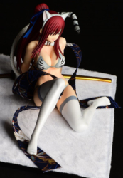 Descubre el apasionante mundo de Figura Erza Scarlet Estilo Byakko Gravure.