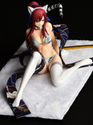 Descubre el apasionante mundo de Figura Erza Scarlet Estilo Byakko Gravure.