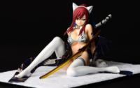 Descubre el apasionante mundo de Figura Erza Scarlet Estilo Byakko Gravure.