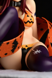 Descubre el apasionante mundo de Figura Erza Scarlet Estilo Gravure Gato Halloween.